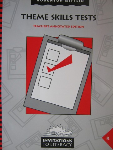 (image for) Invitations to Literacy K Theme Skills Tests TAE (TE)(P)