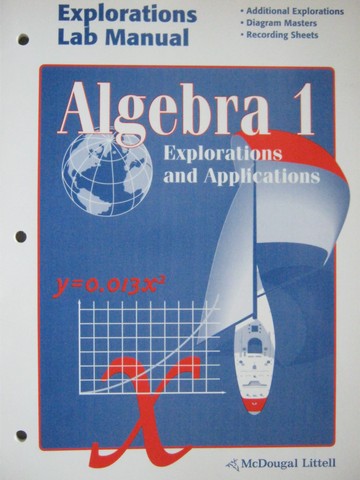 (image for) Algebra 1 Explorations & Applications Explorations Lab Manual(P)
