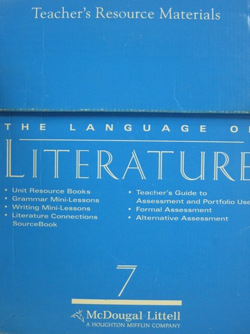 (image for) Language of Literature 7 TRM (TE)(PK)