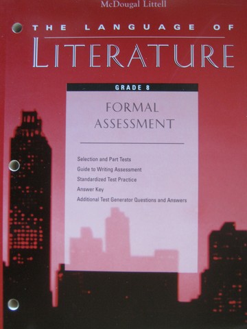 (image for) Language of Literature 8 TRM (TE)(Pk)
