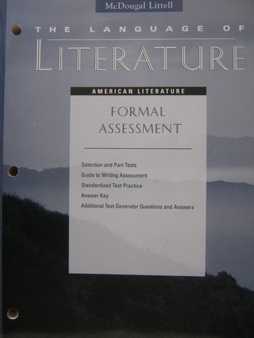 (image for) Language of Literature American Literature TRM (TE)(PK)