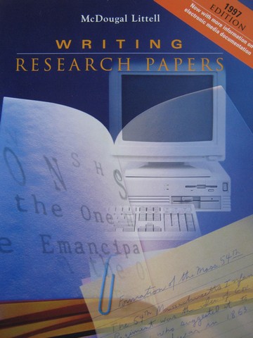 (image for) Writing Research Papers 1997 Edition (P) by Robert D Shepherd