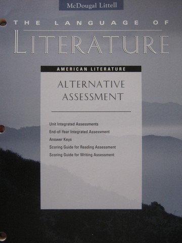 (image for) Language of Literature American Literature Alternative (P)