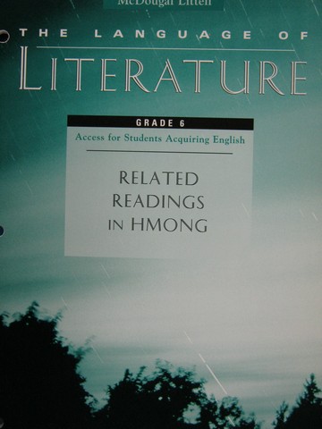 (image for) Language of Literature 6 Related Readings in Hmong (P)
