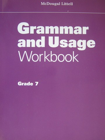 (image for) Grammar & Usage 7 Workbook (P) - Click Image to Close