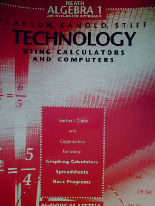 (image for) Heath Algebra 1 An Integrated Approach Technology (P)