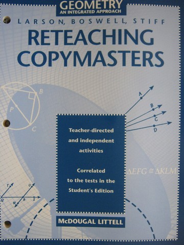 (image for) Heath Geometry An Integrated Approach Reteaching Copymasters (P)