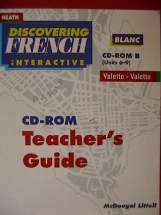 (image for) Discovering French Blanc iNTERACTIVE CD-ROM B TG (TE)(P)