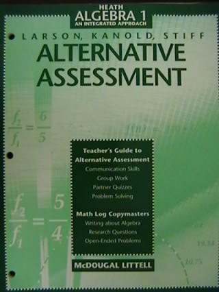 (image for) Heath Algebra 1 An Integrated Approach Alternative (P)
