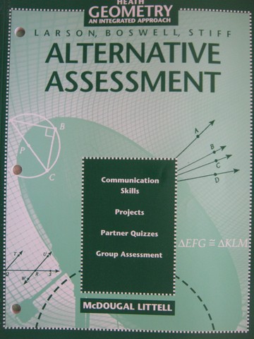 (image for) Heath Geometry An Integrated Approach Alternative Assessment (P)