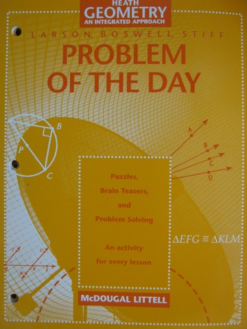 (image for) Heath Geometry An Integrated Approach Problem of the Day (P)