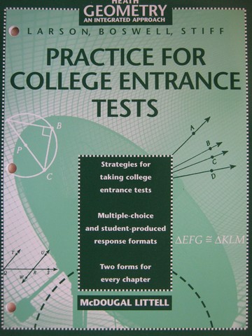 (image for) Heath Geometry An Integrated Appraoch Practice for College (P)