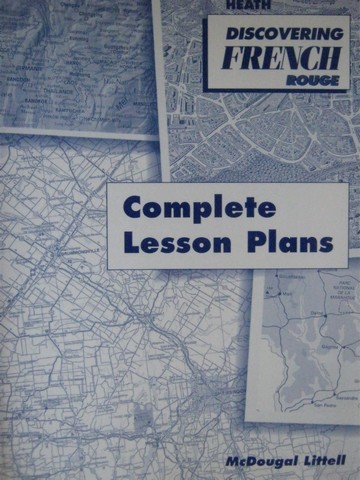 (image for) Discovering French Rouge Complete Lesson Plans (P)