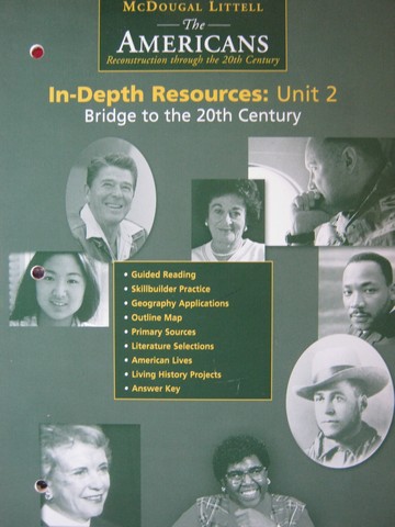 (image for) Americans In-Depth Resources Unit 2 (P)