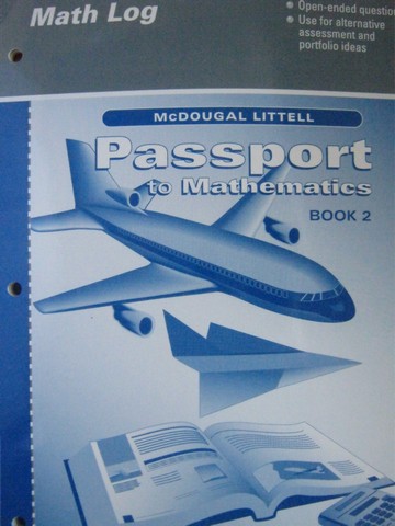 (image for) Passport to Mathematics 2 Math Log (P) by Cheryl A Leech