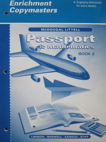 (image for) Passport to Mathematics 2 Enrichment Copymasters (P)