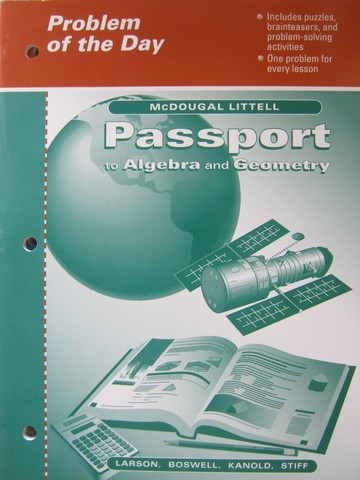(image for) Passport to Algebra & Geometry Problem of the Day (P)