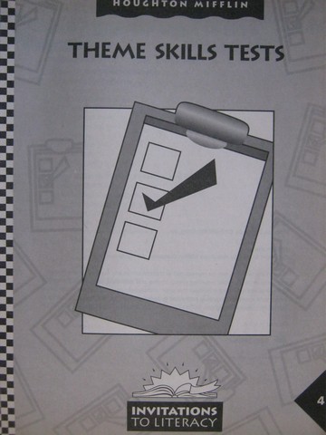 (image for) Invitations to Literacy 4 Theme Skills Tests (P)