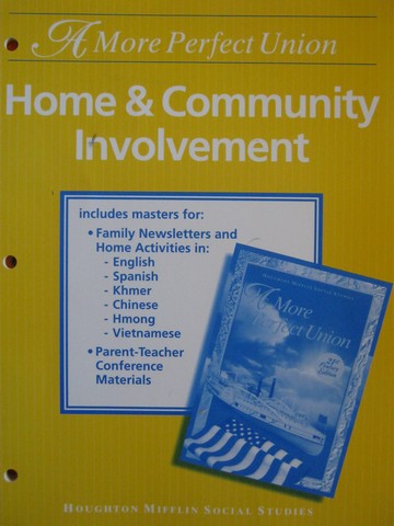 (image for) A More Perfect Union 8 21st Century Home & Community (P)