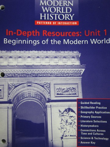 (image for) Modern World History In-Depth Resources Unit 1 (P)