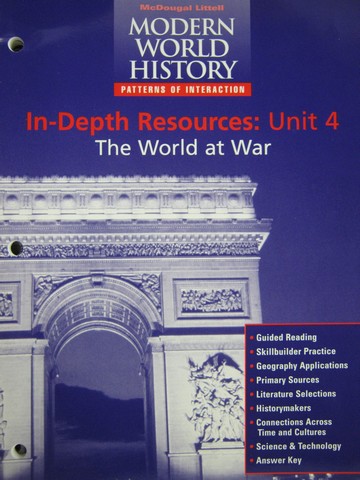 (image for) Modern World History In-Depth Resources Unit 4 (P)