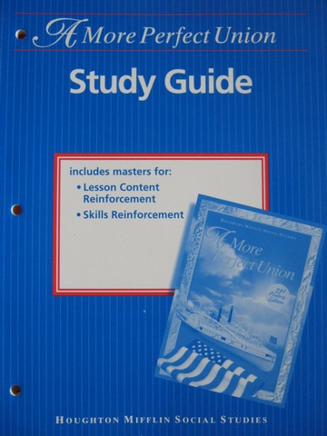 (image for) A More Perfect Union 8 21st Century Edition Study Guide (P)