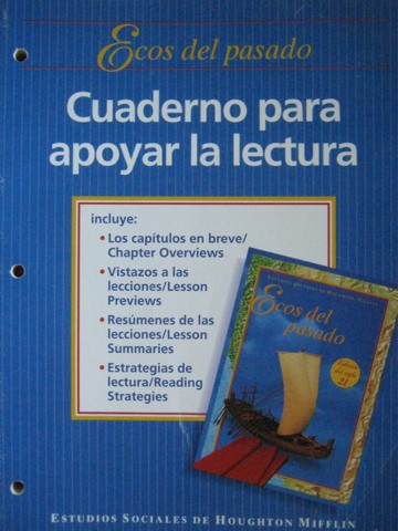 (image for) Ecos del pasado 21st Century Cuaderno para apoyar la lectura (P)