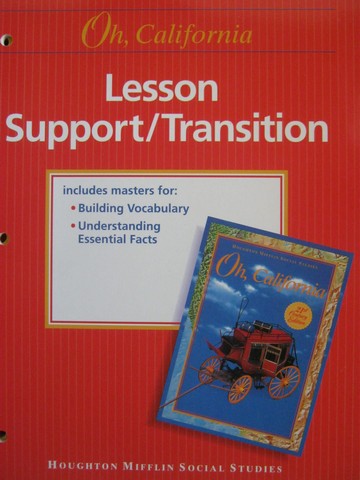 (image for) Oh, California 4 21st Century Lesson Support/Transition (P)