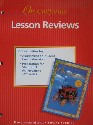 (image for) Oh, California 21st Century Edition Lesson Reviews (P)