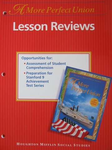 (image for) A More Perfect Union 8 21st Century Edition Lesson Reviews (P)