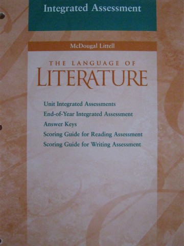 (image for) Language of Literature 9 Integrated Assessment (P)