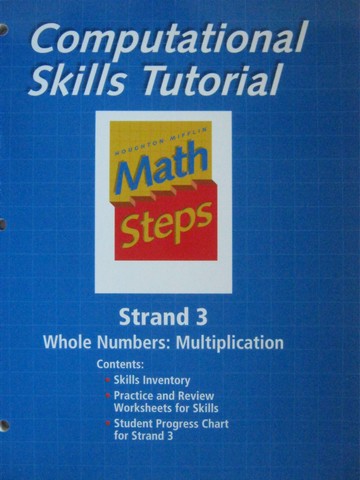 (image for) Computational Skills Tutorial Strand 3 Whole Numbers Multiplication (P)