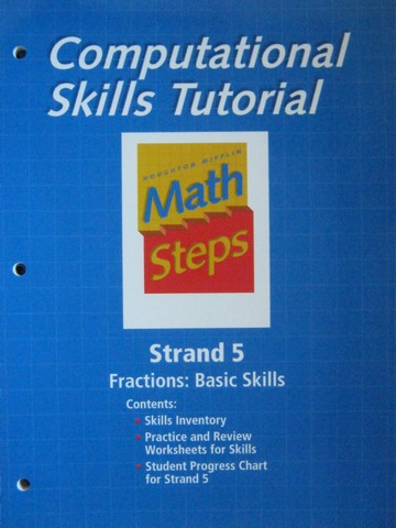 (image for) Computational Skills Tutorial Strand 5 Fractions Basic Skills(P)
