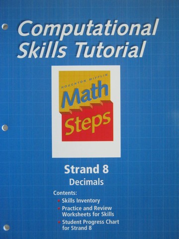 (image for) Computational Skills Tutorial Strand 8 Decimals (P)