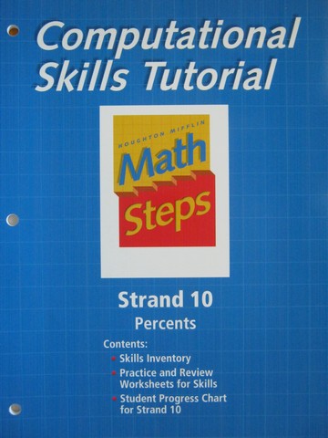 (image for) Computational Skills Tutorial Strand 10 Percents (P)