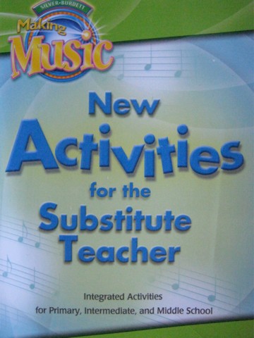 (image for) Making Music K-8 New Activities for the Substitute Teacher (P)