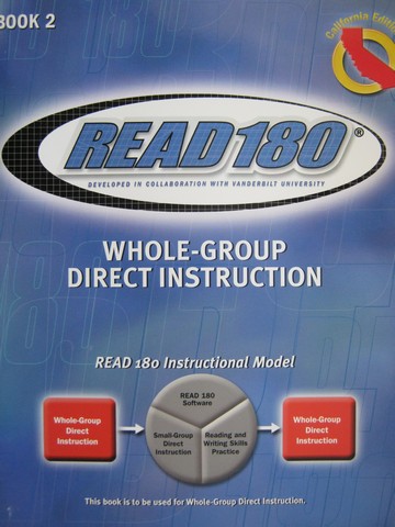 (image for) Read 180 Book 2 Whole-Group Direct Instruction (CA)(TE)(P)