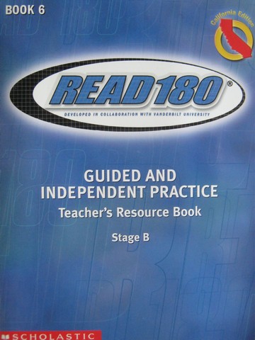 (image for) Read 180 Stage B Book 6 Guided & Independent Practice TR (CA)(P)