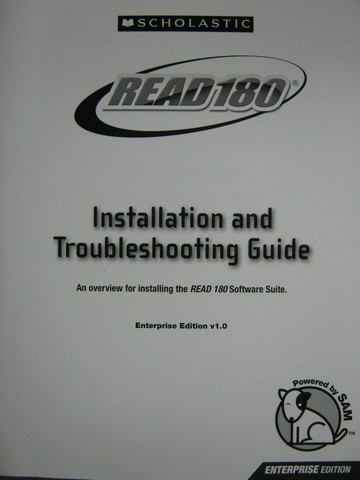 (image for) Read 180 Enterprise Edition Installation Guide Version 1.0 (P)