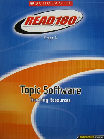 (image for) Read 180 Stage A Enterprise Edition Topic Software TR (TE)(P)
