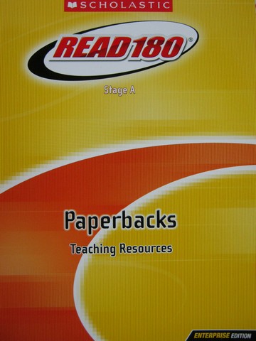 (image for) Read 180 Stage A Enterprise Edition Paperbacks TR (TE)(P)