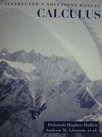 (image for) Calculus Instructor's Solutions Manual (TE)(P) by Campbell,
