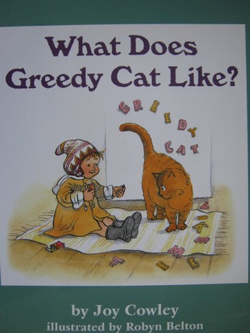 (image for) Learning Media Literacy What Does Greedy Cat Like? (P)(Big) by Joy Cowley