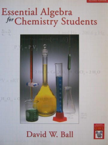 (image for) Essential Algebra for Chemistry Students 2nd Edition (P) by Ball