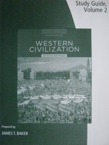 (image for) Western Civilization 7e Study Guide Volume 2 (P)