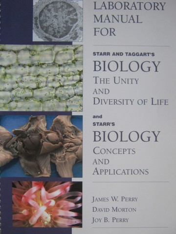 (image for) Biology Laboratory Manual (Spiral) by Perry, Morton, & Perry