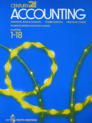 (image for) Century 21 Accounting 1st-Year 4e Working Papers 1-18 (P)