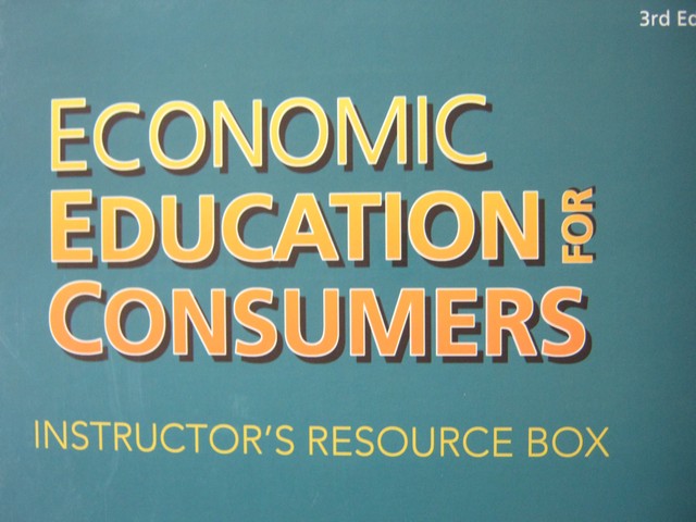 (image for) Economic Education for Consumers 3rd Edition IRB (TE)(Box)