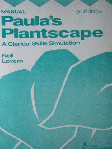 (image for) Paula's Plantscape 2nd Edition Manual (TE)(P) by Noll & Lovern