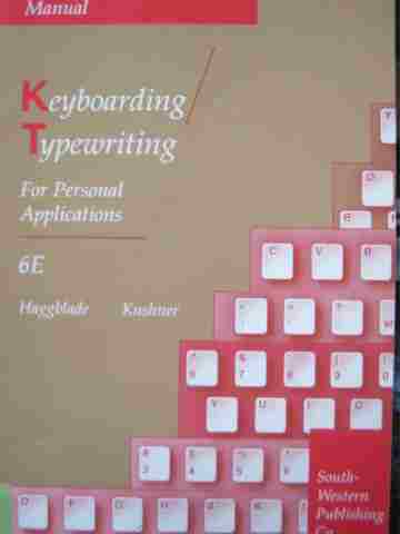 (image for) Keyboarding Typewriting for Personal Applications 6e Manual (P)